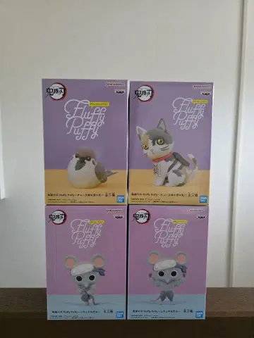 귀멸의 칼날 fluffy puffy 플러피 퍼피 피규어