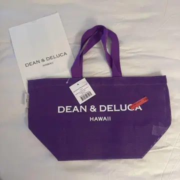 Dean&Deluca 하와이 토트백 퍼플