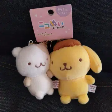 니코 인형 키링 폼폼푸딩 산리오