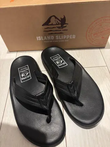 ISLAND SLIPPER 블랙 샌들 27cm 9 사이즈