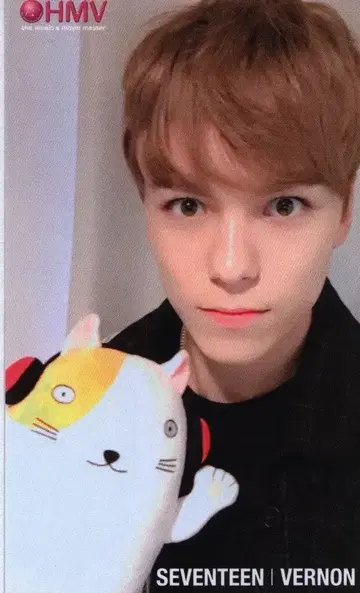 세븐틴 HMV 공연장 구매 버논 SVT