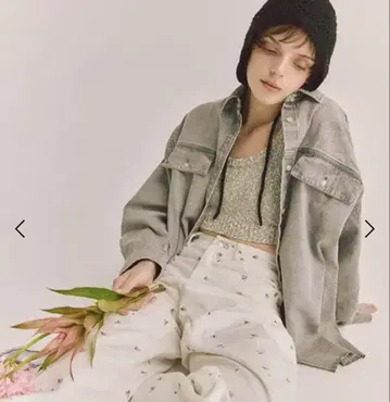 새상품 모듬 데님 BIG 셔츠 그레이 LOWRYS FARM