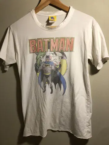 BATMAN 티셔츠 M 사이즈 화이트