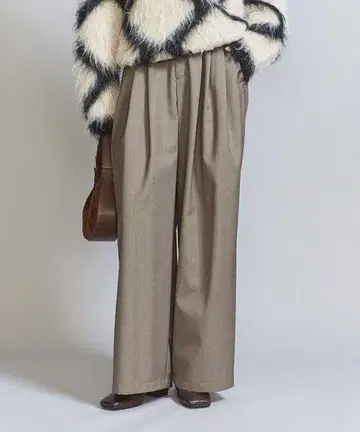 뷰티 앤 유스 와이드 팬츠