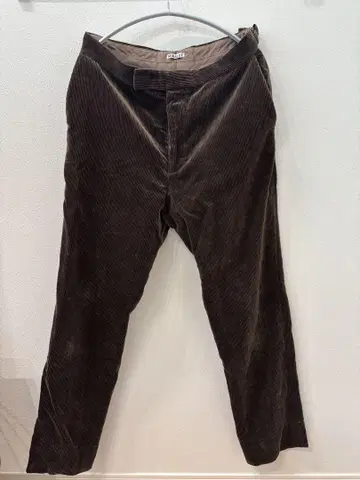 오라리 2017 AW 코듀로이 테이퍼드 팬츠