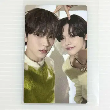 수빈 영준 유닛 초회 한정판 A 트레이딩 카드 SWEET TXT