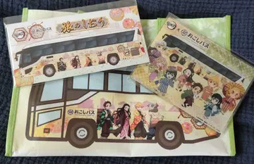 귀멸의 칼날 오코시 버스 면 백 여행 책갈피 아크릴 스탠드