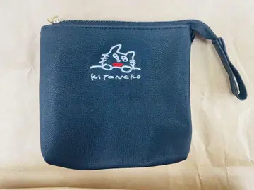 키요 고양이 파우치 블랙