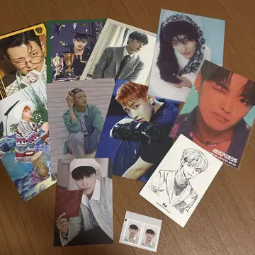 ATEEZ 홍준 묶음 판매 엽서 증명 사진 낱개 판매 가능