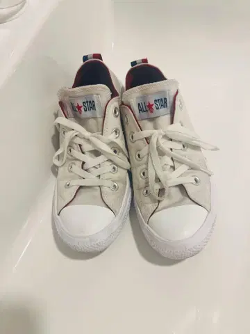 ALL STAR 화이트 스니커즈