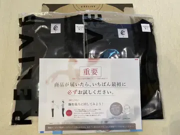 리라이브 셔츠 남녀 공용 폴리 V넥 블랙 L 2장