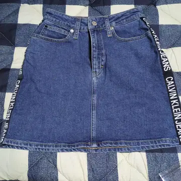 CALVIN KLEIN JEANS 데님 미니 스커트 M