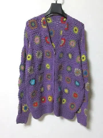 macmahon knitting mills 크로셰 뜨개질 니트 가디건