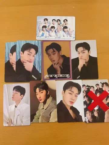 ATEEZ 아치즈 트레이딩 카드 산