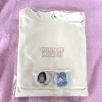 우치다 마야 CHANCE MAKER 후드티 L