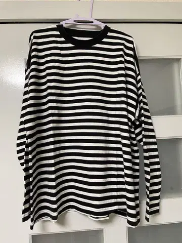 무인양품 MUJIlabo 보더 긴팔 티셔츠 L-XL