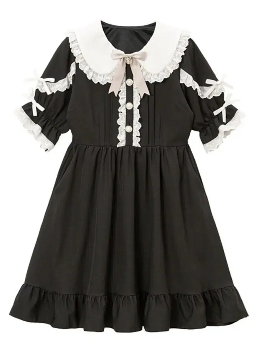 Dear My Love Jirai Kei Gothic Lolita Short Sleeve Onepiece M