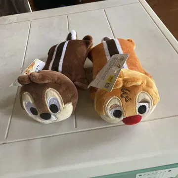 칩과 데일 봉제 인형 2종 세트