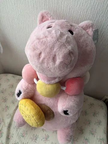상하이 디즈니 거대 햄 봉제 인형 토이스토리