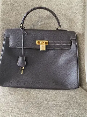 새상품급 HENRY SMITH NEW YORK 카데나 주름 가죽 백