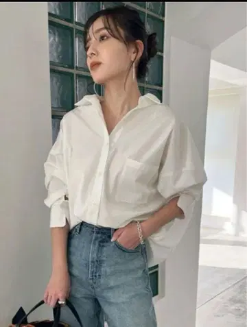 애뉴언스 스탠다드 셔츠 화이트