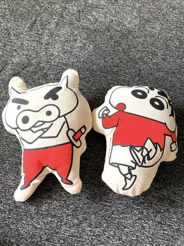크레용 신짱(짱구는 못말려(크레용 신짱)) 브리브리자에몬 쿠션 2개 세트