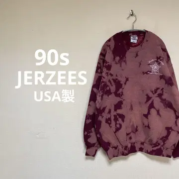 90s JERZEES USA제 맨투맨 타이다이