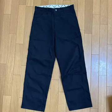 Schott M 사이즈 페인터 팬츠 블랙