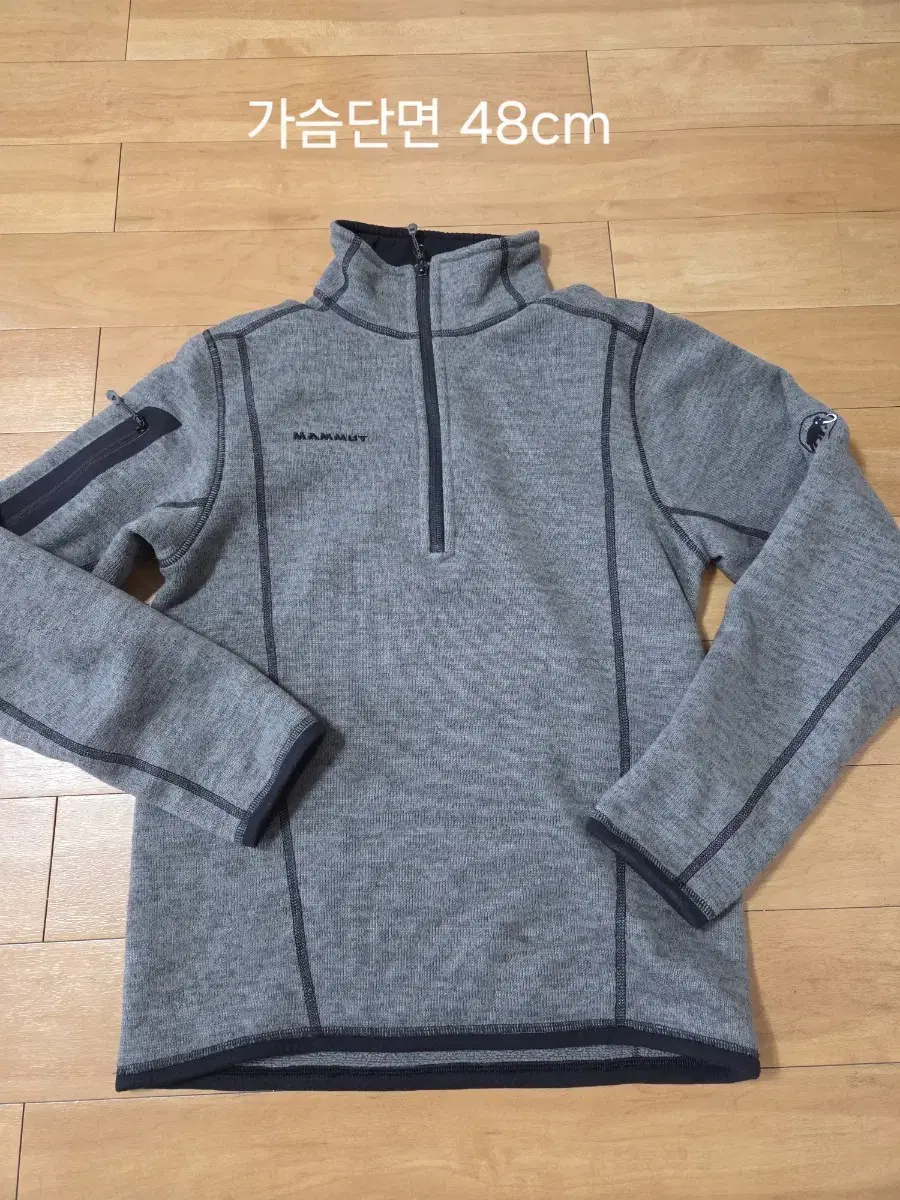 Mammut Fleece Half Zip-Up Men's Actual Size 95