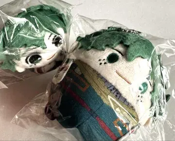 누이쿠지 후와코로린 허그 캐릭터 미도리야 이즈쿠 봉제 인형 약 10cm