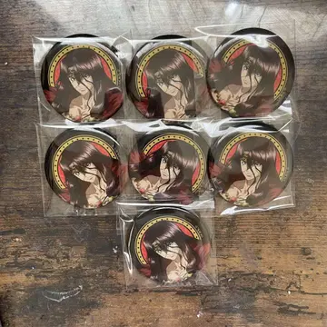 Dr.STONE 사자오 시 괴도 캔뱃지 7개 세트