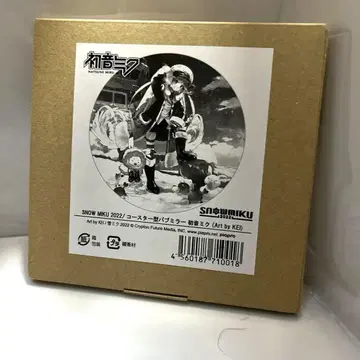 SNOW MIKU 2022 코스터 펍 거울 하츠네 미쿠