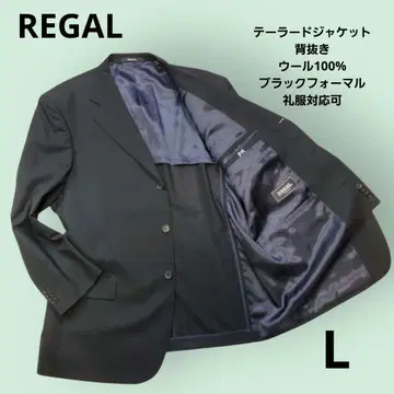 REGAL 테일러드 자켓 백 오픈 울 100% 예복 대응 가능