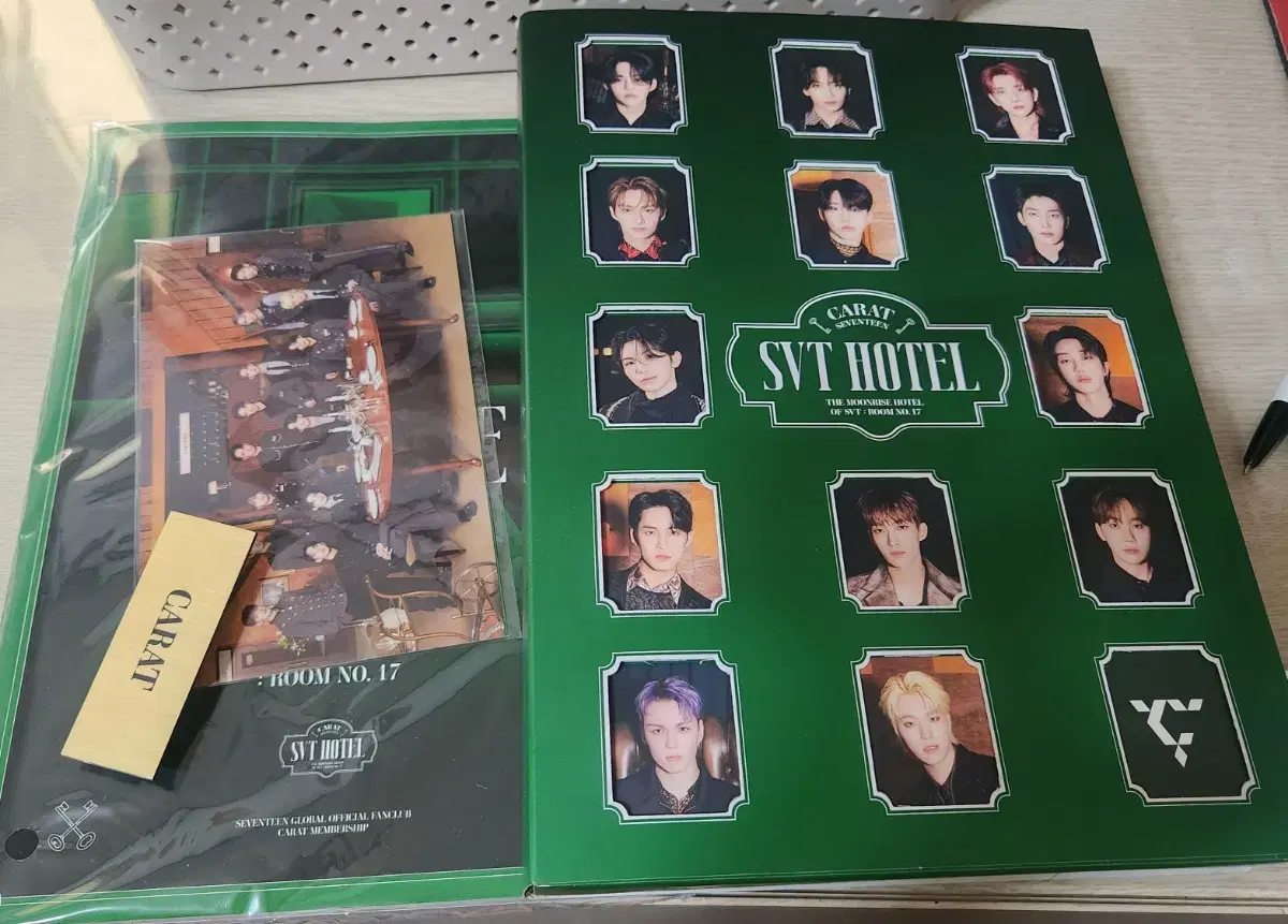 세븐틴 멤버십 키트 포토북 판매 svt membership kit