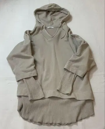 A/W JEANASIS 지나시스 레이어드 빅 후디 F