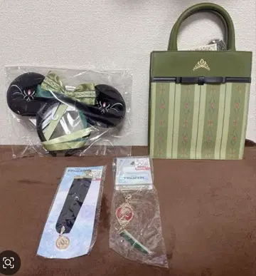 안나와 눈의 여왕 안나 대관식 백 머리띠 백 참 초커