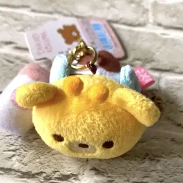 San-X 리락쿠마 커지고 싶어요 매달린 봉제 인형 곰