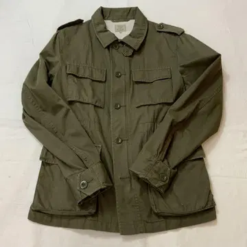 A/W green label relaxing 밀리터리 자켓 M