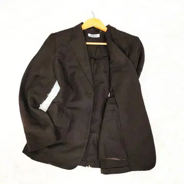 MARELLA 이탈리아제 테일러드 자켓 백 오픈 조개 버튼 S 상당