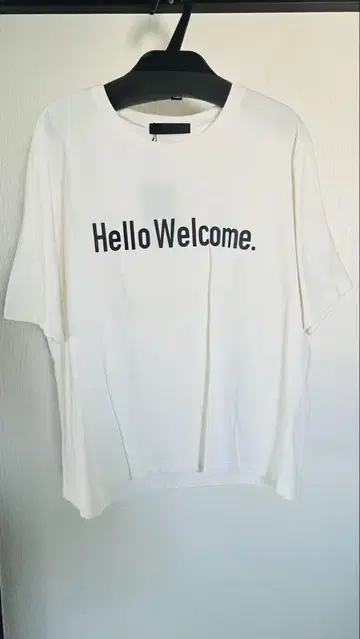 Hello Welcome. 티셔츠 반팔