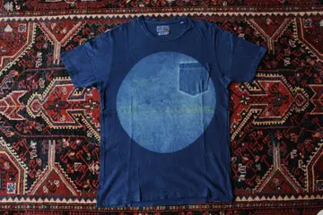 BLUEBLUEJAPAN 블루블루 재팬 무라이트 포켓 티셔츠