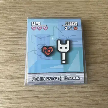 NewJeans THE POWERPUFF GIRLS 메탈 핀 배지