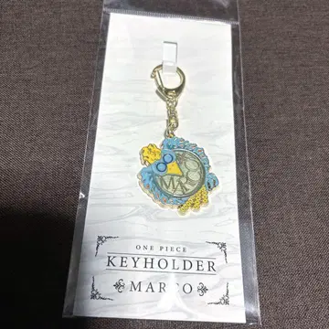 ONE PIECE 심볼 모티브 키링 마르코 원피스