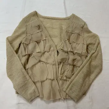 A/W MACPHEE 맥피 긴팔 가디건 프릴 38