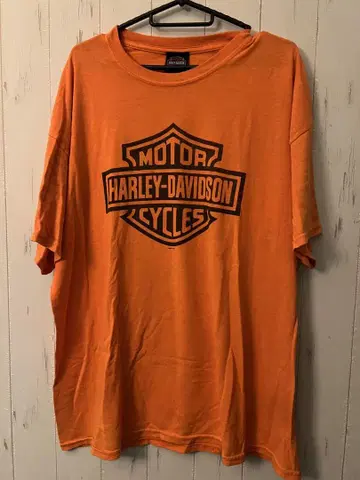 할리데이비슨 티셔츠 오렌지 컬러 Waukon, Iowa