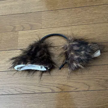 Vanillanium 처진 고양이 귀 머리띠