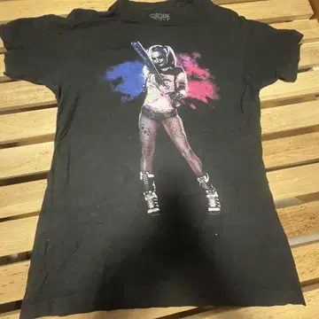 수어사이드 스쿼드 티셔츠 블랙