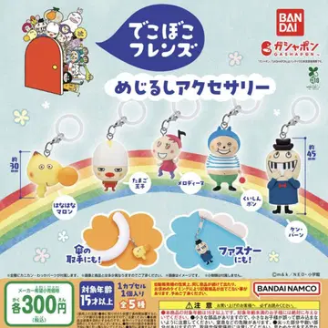 데코보코 프렌즈 메지루시 액세서리 전 5종 세트