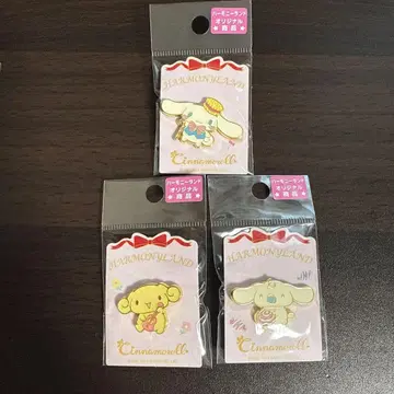 시나몬 시나모롤 핀 배지 에스프레소 밀크 하모니 랜드