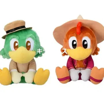 세 명의 기사 우루리미 봉제 인형 2종 세트 펀치토 호세 카리오카